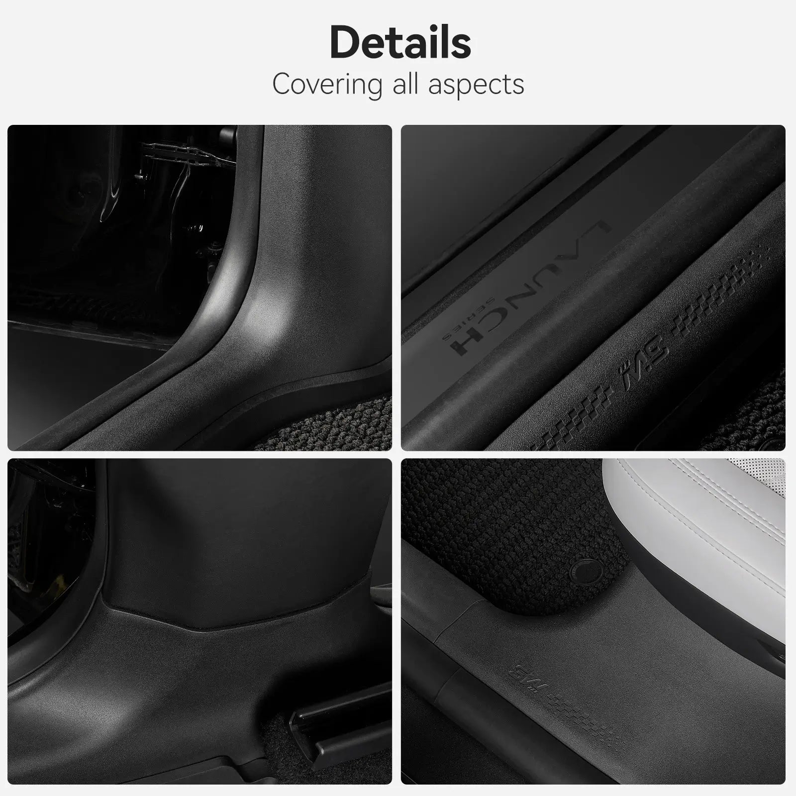 3W Car Door Sill Protector for Model Y Juniper 2025-2026